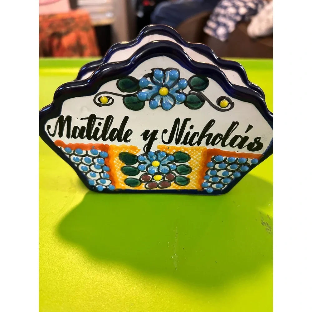 Handmade hand painted